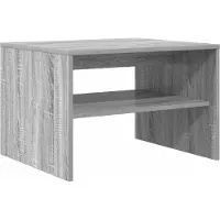 Syfax Table basse Gris Sonoma 60 x 50 x 40 cm Bois d'ingénierie