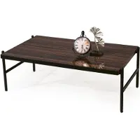 AEA Designer Marron Table basse Salon Bois Table d'appoint Meubles de rangement