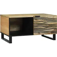 Prolenta Maison Exclusive - Table basse Nature 80 x 50 x 40 cm en aggloméré
