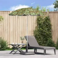 Prolenta Maison Exclusive - Parasol de jardin en polyester 170T, motif camouflage