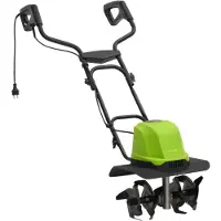 Syfax Motoculteur de jardin à 4 lames électrique 800 W