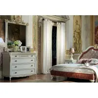 AEA Armoire commode Design Moderne Ensemble de meubles Commode Miroir Commodes en bois
