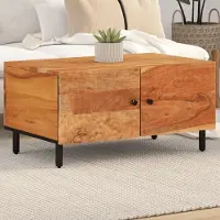 vidaXL Design New Table basse 80x50x40 cm Acacia massif - Tables basses Möbel2025 CHY5135551 1parcel