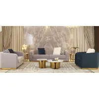 AEA Sofagarnitur 3+2+1 Sitzer Set Design Sofas Polster Couchen Textil Relax Moderne