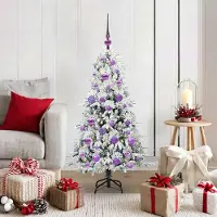 vidaXL Design New Arbre de Noël artificiel pliable Vert 120 cm PE et PVC - Arbres de Noël artificiels Meubles2025 CHY7246734 2parcel
