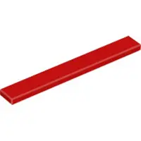 LEGO 25 pièces , pièce c. 4162 en rouge (Red)
