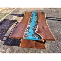 Xl Moebel Gmbh Table basse rectangulaire marron Luxe Design Haute qualité Meubles de salon Tables basses