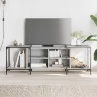 Prolenta Maison Exclusive - Meuble TV gris Sonoma 153x37x50 cm Matériau dérivé du bois