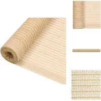 vidaXL Pare-soleil de clôture Beige 1,5x50 m HDPE 150 g/m² - Parasols & Protection solaire