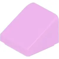 LEGO 1x1 brique inclinée 30° x 1 x 1 x 2/3 54200 - 100 pièces rose clair
