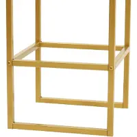OEM Support d'arrière-plan, autoportant, acier au carbone durable, or, L-a