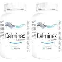 IncHealth GmbH Calminax Forte - 120 gélules (2x60) hautement dosées - Recette originale suisse - Végétalienne et végétale, avec vitamines et minéraux - Lot de 2