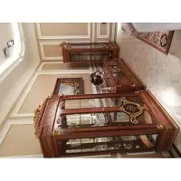 AEA Sideboard TV Lowboard RTV Armoire Table Salon Bois Classique Baroque Verre