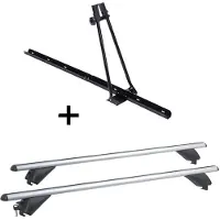 VDP Porte-vélos ORION + barres de toit en aluminium RB003 compatibles avec Renault Talisman break (5 portes) à partir de 2016