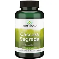 Sonstiges Cascara Sagrada 450 mg 100 Kapseln Swanson Health Products