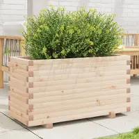 Prolenta Maison Exclusive - Bac à plantes 90x40x49,5 cm en pin massif