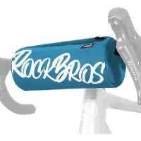 RockBros Sacoche de vélo amovible multifonction Sacoche de guidon polyester MTB 2L bleue