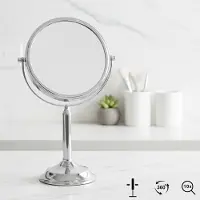 Feel2Home Miroir de maquillage grossissement 10x miroir de maquillage miroir de rasage miroir de maquillage