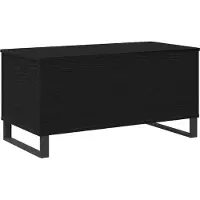 Prolenta Maison Exclusive - Table basse aspect chêne noir 90 x 44,5 x 45 cm Matériau dérivé du bois