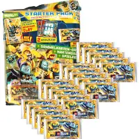 LEGO Nexo Knights 2 - Cartes à collectionner - 1 Starter + 20 Booster - Allemand
