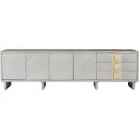 AEA Designer rtv tv buffet commode side low board armoire étagère luxe salon bois