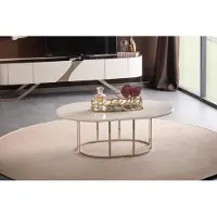AEA Luxus Couchtisch Oval Beistelltisch Sofatisch Kaffeetisch Tisch Hochglanz