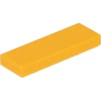 LEGO 1x3 carreaux 63864 - 250 pièces orange clair
