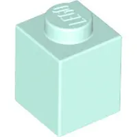 LEGO 25 pièces , pièces n° 3005 dans Hellaqua (Light Aqua)