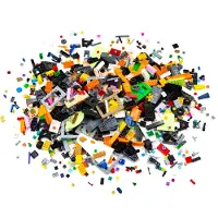 LEGO 1kg - multicolore, briques/roues/panneaux/fenêtres
