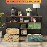StarTech.com Meuble TV bas - Meuble TV 108 × 30 × 78 cm - 4 tiroirs - Étagères réglables - Design moderne - Pour le salon - Multicolore