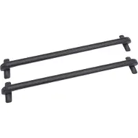 StarTech.com Barres de toit pour voiture - Kit de 2 barres transversales - Universel - Aluminium - Réglable 124-134 cm - Longueur 1 m - Pour toit de voiture - Noir