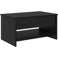 Syfax Table basse Chêne noir 80 x 50,5 x 41,5 cm Bois d'ingénierie
