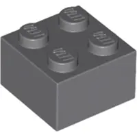 LEGO 3003 Bleu-gris foncé 250 pièces