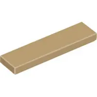 LEGO 100 pièces , pièce c. 2431 en beige foncé