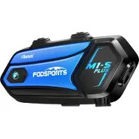 OEM Casque Oreillette Bluetooth, connecte 8 conducteurs, portée d'interphonie de 1000 m, technologie Bluetooth 50