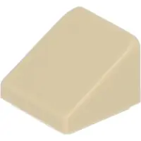 LEGO 1x1 brique inclinée 30° x 1 x 1 x 2/3 54200 - 100 pièces beige
