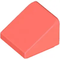 LEGO 1x1 Schrägstein 30° x 1 x 1 x 2/3 54200 - 100 Stück Coral