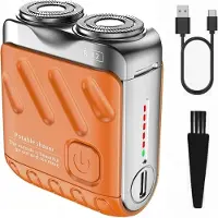 ITImport Shaver USB Travel Shaver Dual Power Waterproof (rasoir de voyage USB à double alimentation)