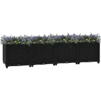 Prolenta Maison Exclusive - Potager surélevé 160 x 40 x 38 cm en polypropylène
