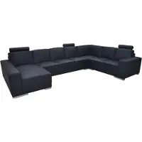 AEA Eck Sofa Polster Eck Sofas Wohn Zimmer Landschaft Designer Couchen + USB