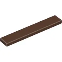 LEGO 50 pièces , pièce c. 6636 en brun foncé