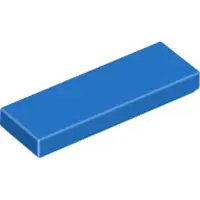 LEGO 250 pièces , part c. 63864, bleu (blue)
