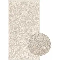 Syfax Tapis ZIZUR crème 60x110 cm aspect de jute intérieur extérieur