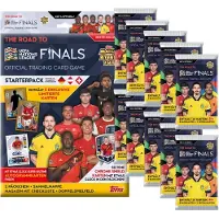 Topps Road to 2022 UEFA Nations League Trading Cards - 1 Starter + 10 Booster