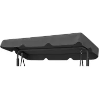 PillowPrim Abri pour balançoire de jardin 214x118 cm - résistant aux UV & étanche à l'eau
