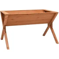 Syfax Jardinière 90x55x56 cm Bois de sapin