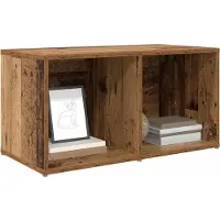 Syfax Ensemble meuble TV Marron 72 x 35 x 37 cm Bois d'ingénierie