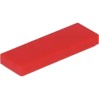 LEGO 1x3 carreaux 63864 - 250 pièces rouge