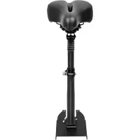 StarTech.com Selle pour trottinette électrique - Siège pour trottinette électrique - Réglable en hauteur de 50 à 68 cm - Amortissement des chocs - Charge maximale 100 kg - Noir
