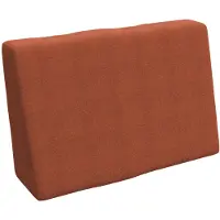 Pokar Coussin pour palette Coussins de palette avec housse amovible Canapé de palette, Taille:Coussin latéral 60 x 40, Couleur:Orange